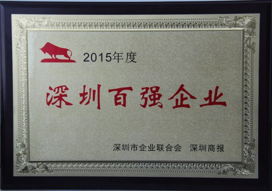 方大集團連續(xù)十年蟬聯“深圳百強企業(yè)”